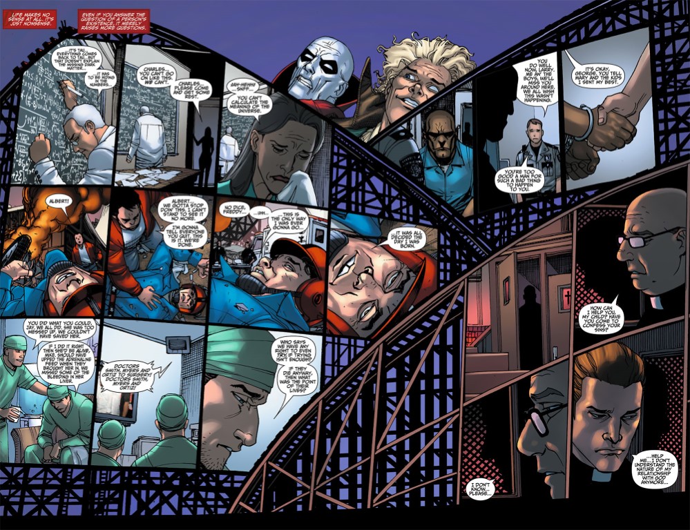 DC Universe Presents - Deadman 4 pg. 8-9 - published by Bernard Chang